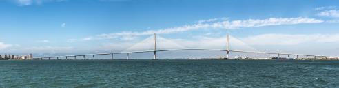 Vergrösserte Ansicht: Bridge over the Cadiz Bay